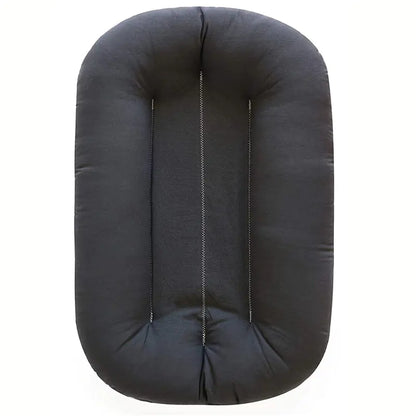 Removable and machine-washable bionic bed cover with a hidden durable nylon zipper.