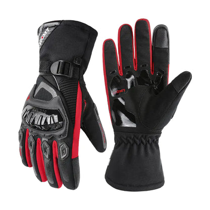 SUOMY Men's Winter Motorcycle Gloves - Waterproof Touchscreen