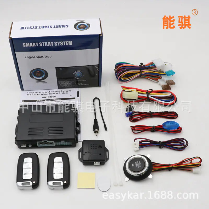 Universal 12V Car Remote Start and Anti-Theft Alarm