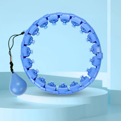 Adjustable Smart Hula Hoop – Weighted Fitness Ring