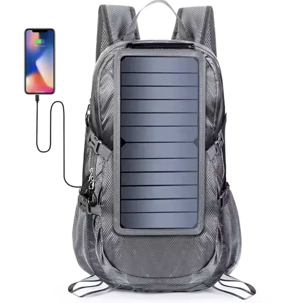 Solar-Powered Backpack