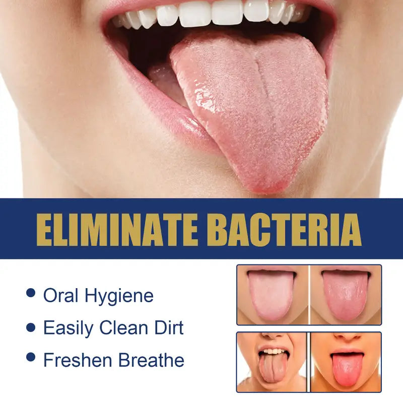 Tongue Coating Cleaning Kit for Fresh Breath Care