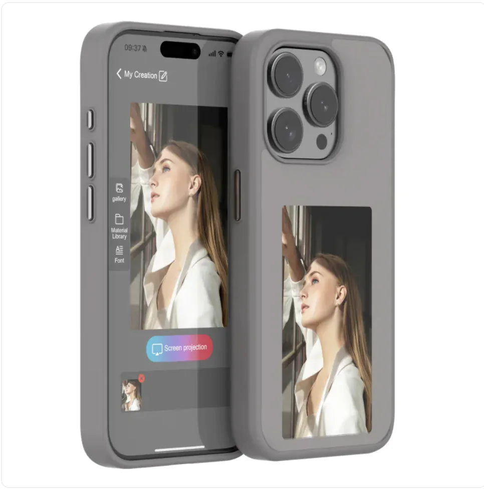 DIY Phone Case with Smart Projection Screen