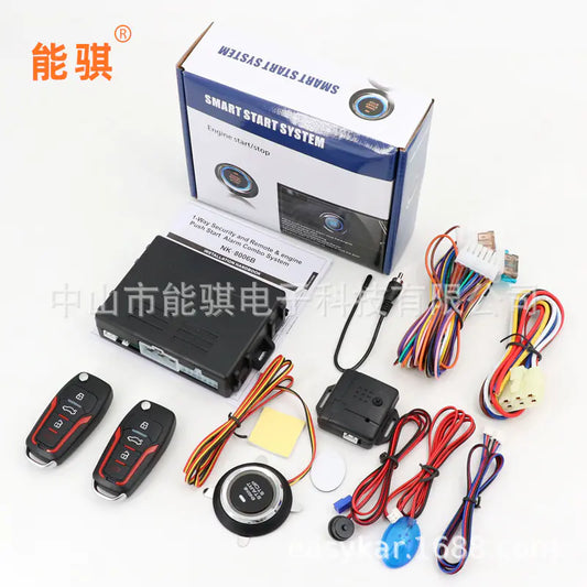 Universal 12V Car Remote Start and Anti-Theft Alarm