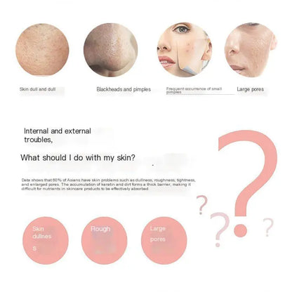 Ultrasonic Skin Scrubber for Home Facial Cleansing