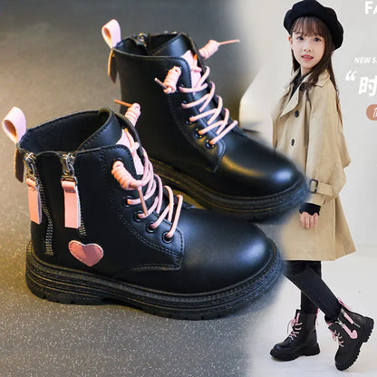 2023 Winter Girls' Martin Boots - Warm Cotton Short Boots