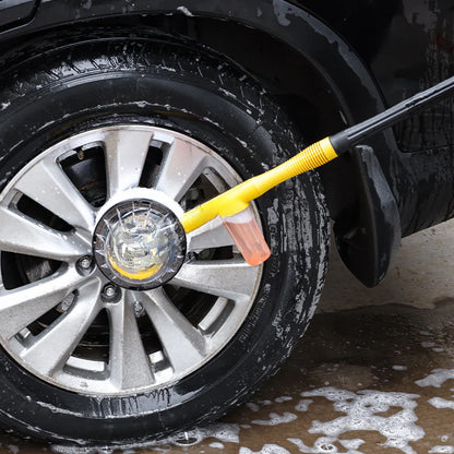 Dual-use Automatic Rotating Car Wash Brush Tool