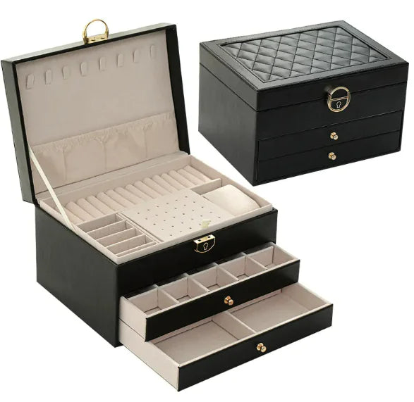 Portable Large Jewelry Organizer