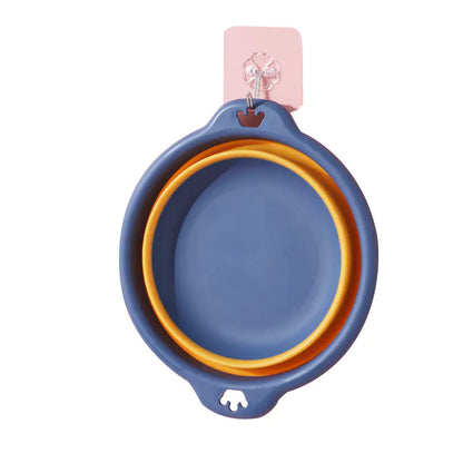 Portable Folding Basin for Space-saving Bathroom Storage