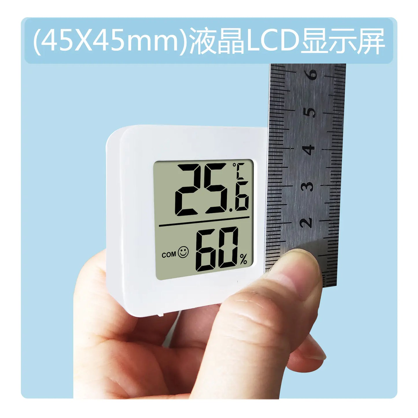 Modern Mini Digital Temperature and Humidity Monitor