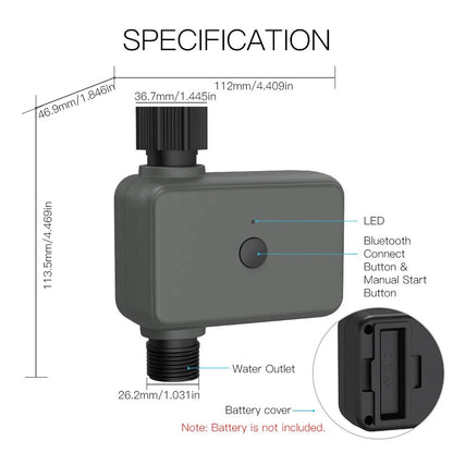 WiFi Automatic Garden Water Timer
