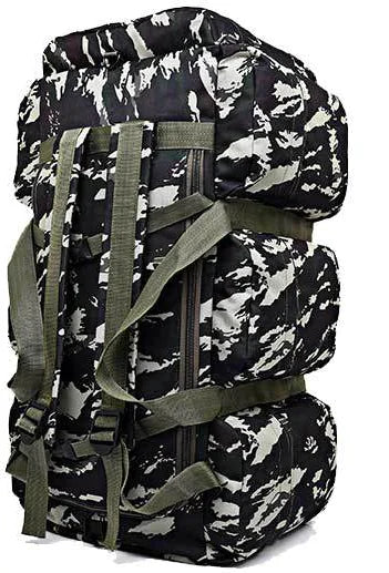 90L Camouflage Outdoor Backpack for Camping and Hiking