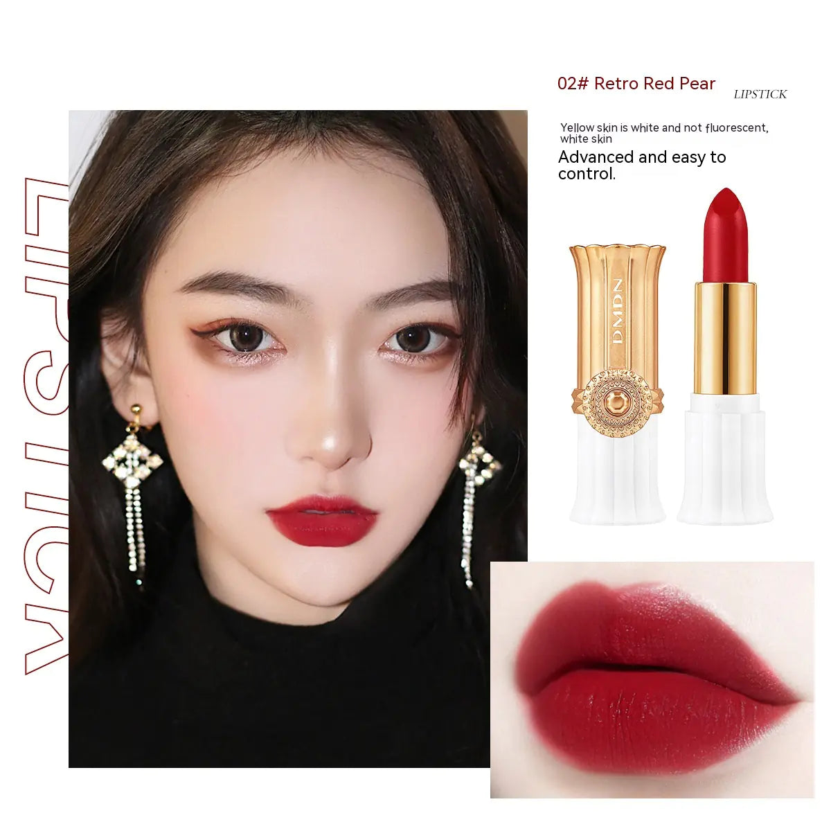 Matte Waterproof Lip Balm - No Stain on Cup