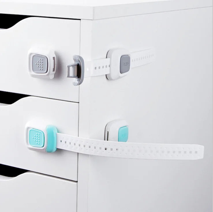Multifunctional Baby Safety Lock for Doors and Drawers