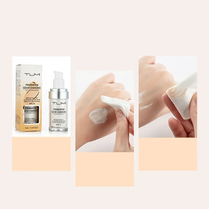 Color-Changing Foundation