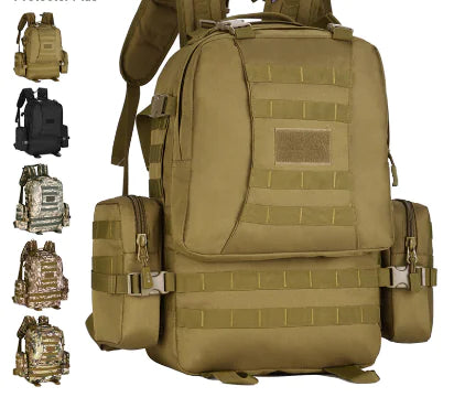 50L Outdoor Camping Travel Backpack with Large Capacity