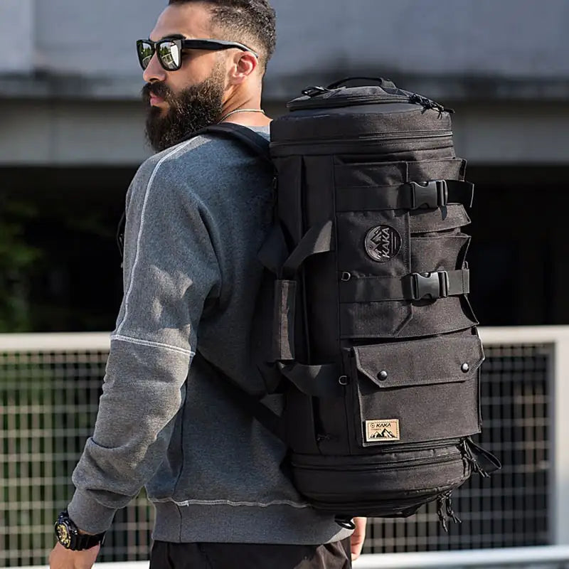 Men's Outdoor Hiking Backpack with Large Capacity
