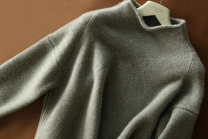 2019 Women's Loose Turtleneck Cashmere Sweater