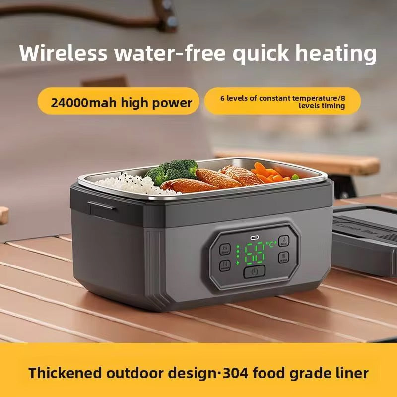 Rechargeable Insulated Lunch Box with Timer