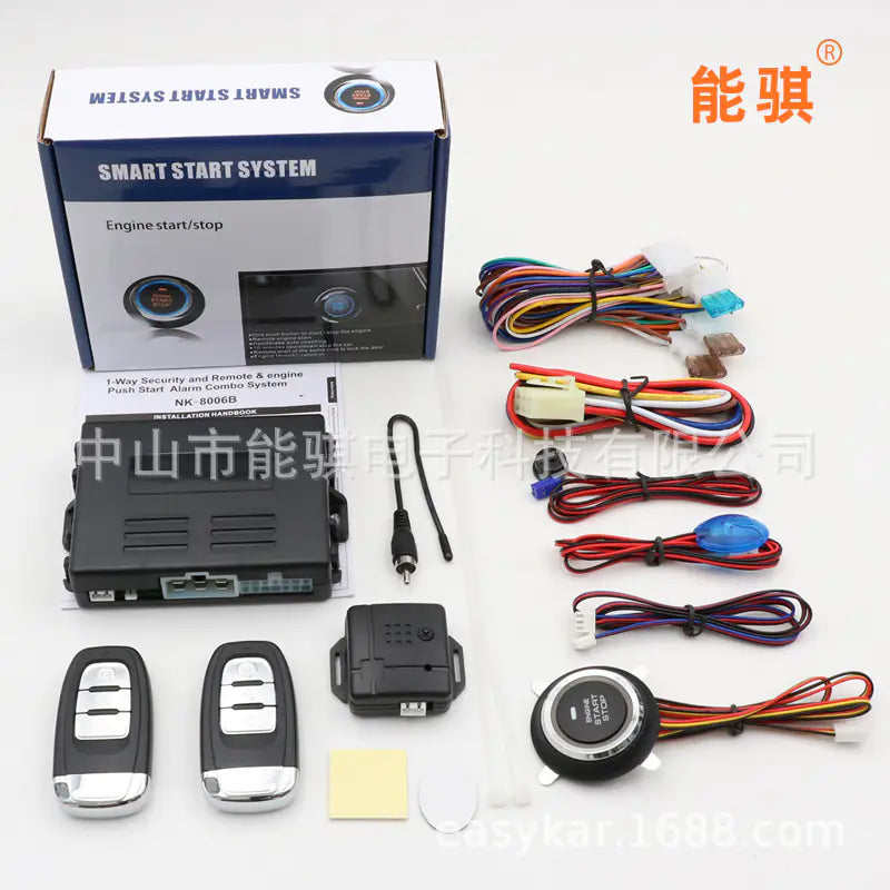 Universal 12V Car Remote Start and Anti-Theft Alarm