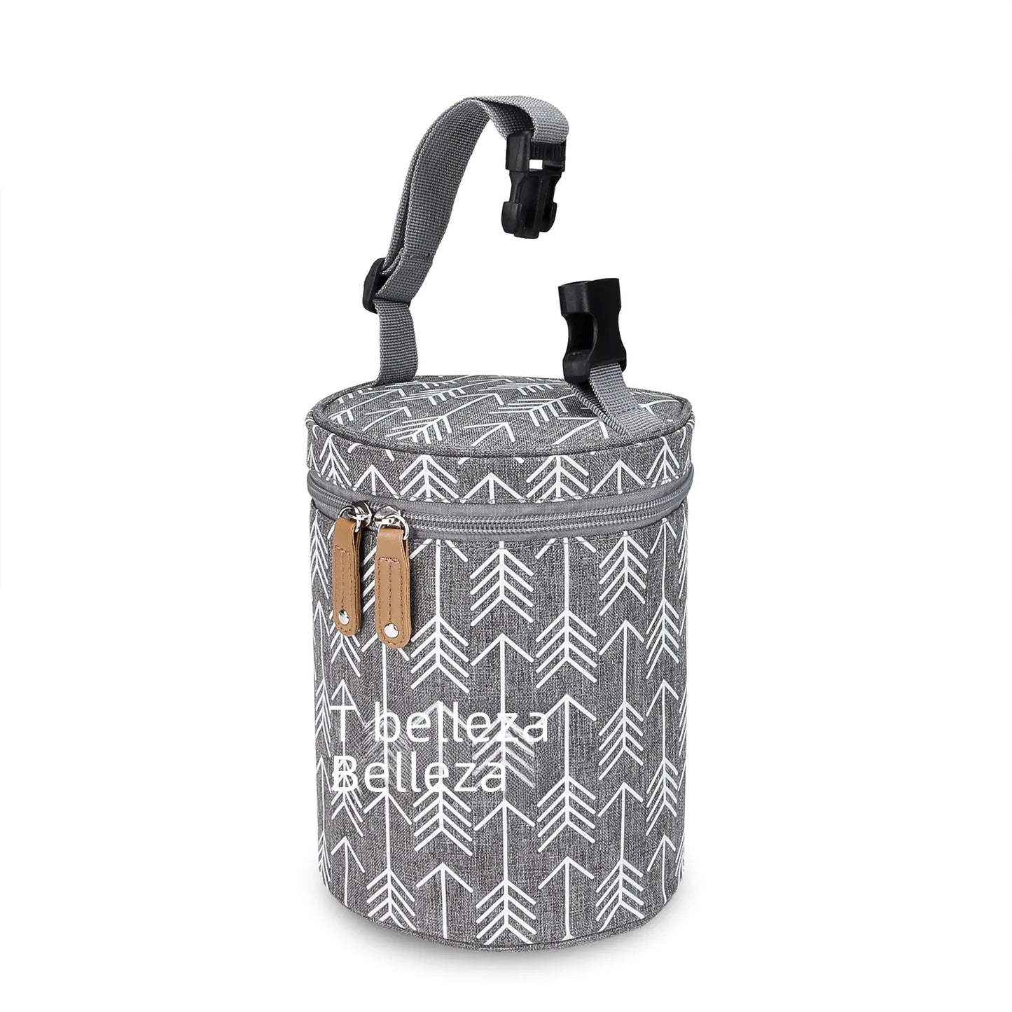 New Round Milk Bottle Bag with Insulation for Strollers