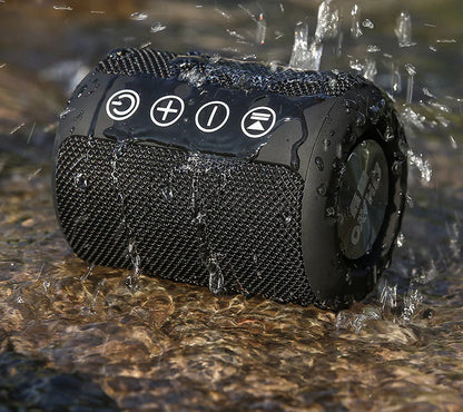 Portable Bluetooth Speaker, Outdoor Waterproof Mini Bass