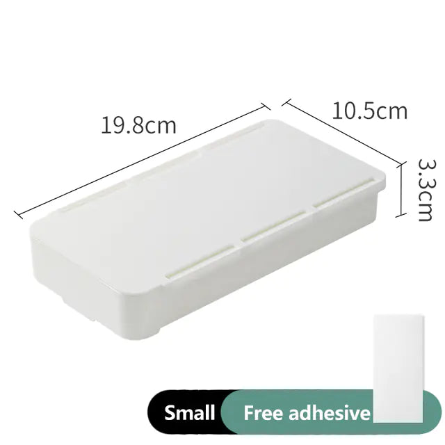 Under-Desk Small Drawer Shelf Organizer for Home Office