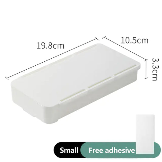 Under-Desk Small Drawer Shelf Organizer for Home Office
