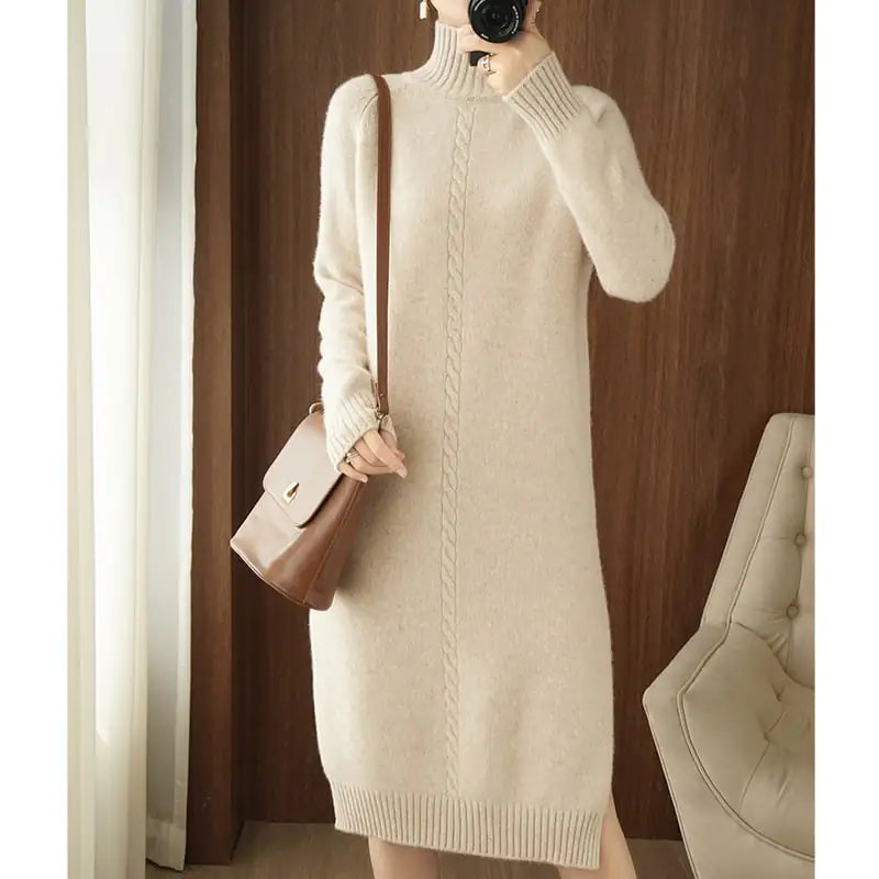 Women's Cashmere Woolen Skirt