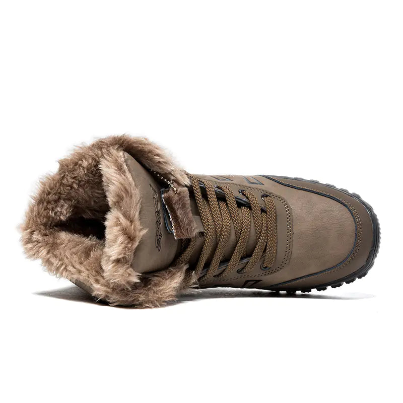 Men's Warm Snow Boots and Hiking Shoes
