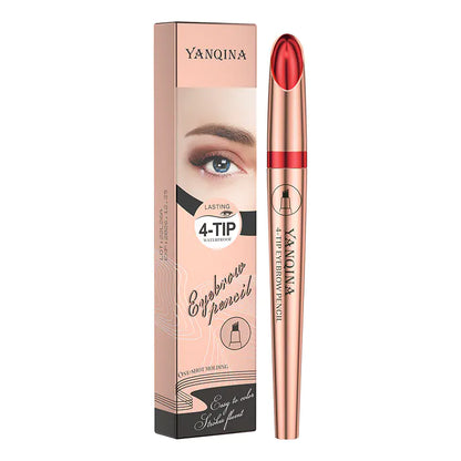 YANQINA Waterproof Liquid Eyebrow Pencil for Brows