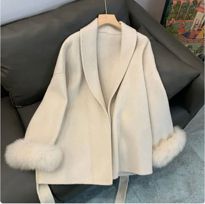 Double-Sided Wool Overcoat