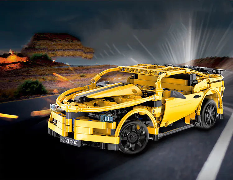 Remote Control Building Block Car - Electric Vehicle