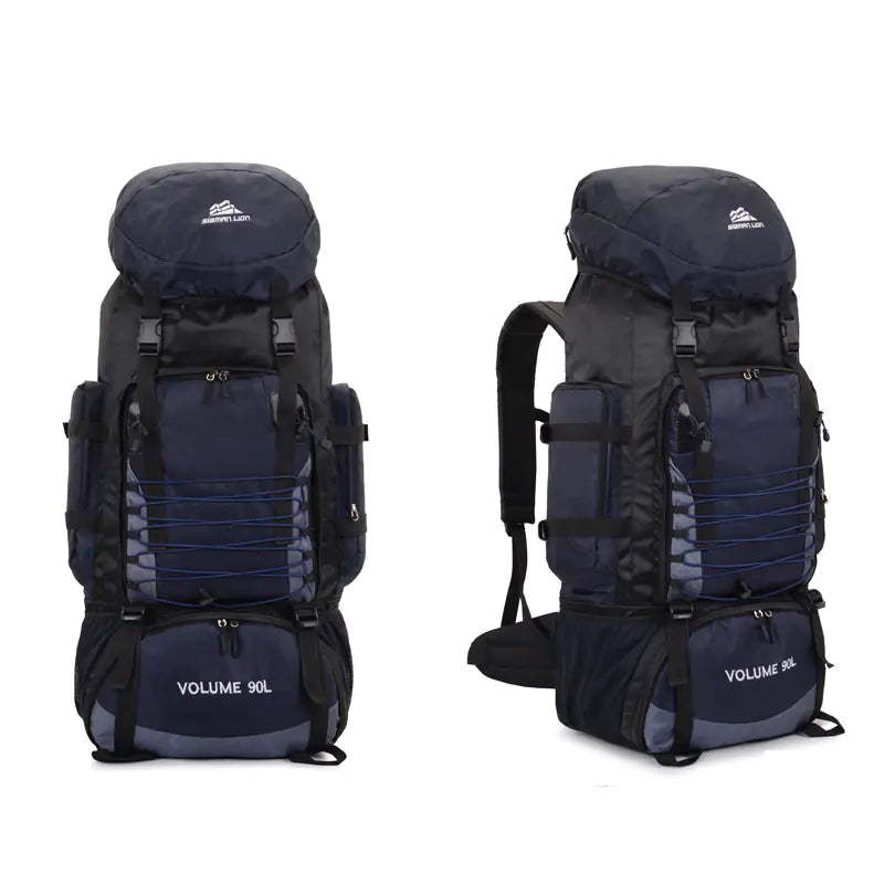 90L Waterproof Hiking Backpack for Camping and Travel