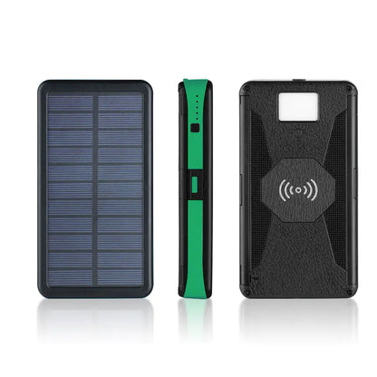 20000mAh Waterproof Magnetic Solar Power Bank