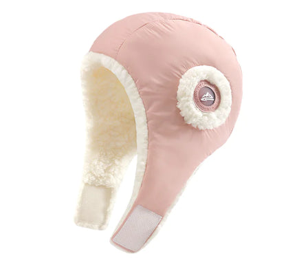 Thick Fleece Ski Hat with Ear Protection for Couples