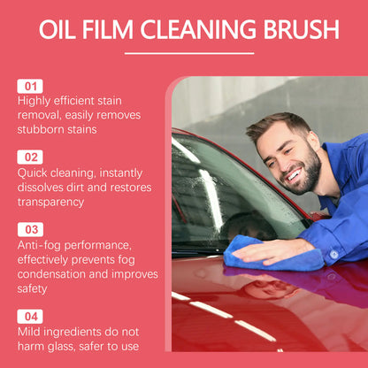 Car Glass Oil Film Cleaner & Applicator