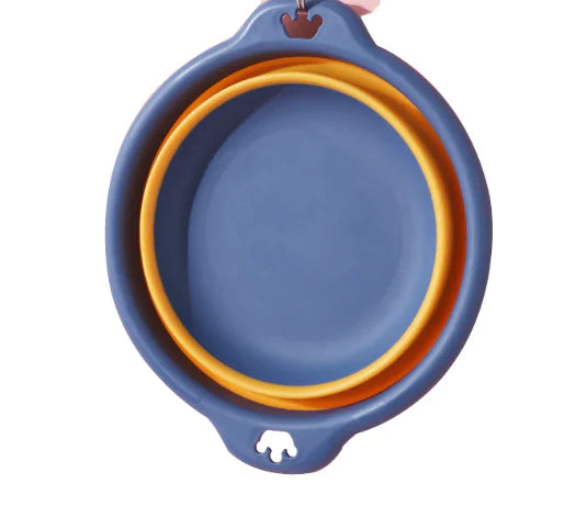 Portable Folding Basin for Space-saving Bathroom Storage