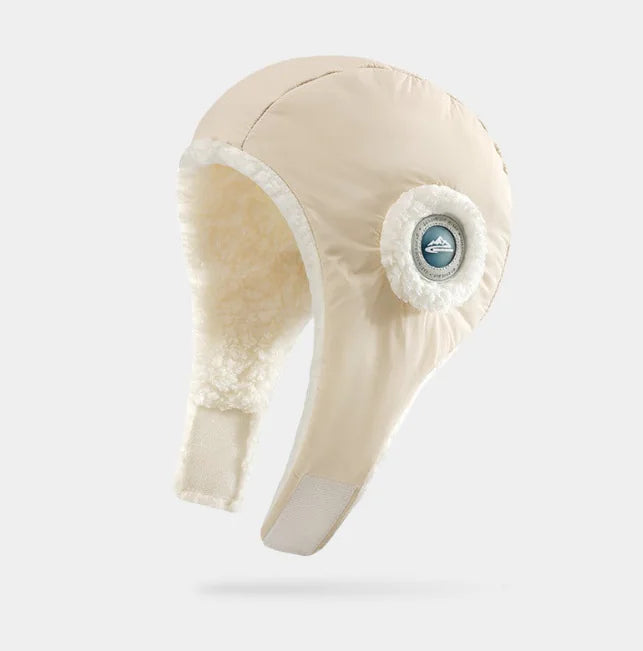 Thick Fleece Ski Hat with Ear Protection for Couples
