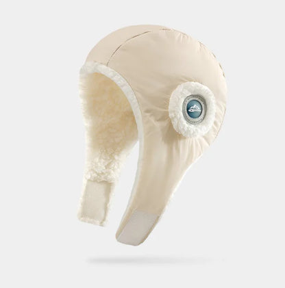 Thick Fleece Ski Hat with Ear Protection for Couples