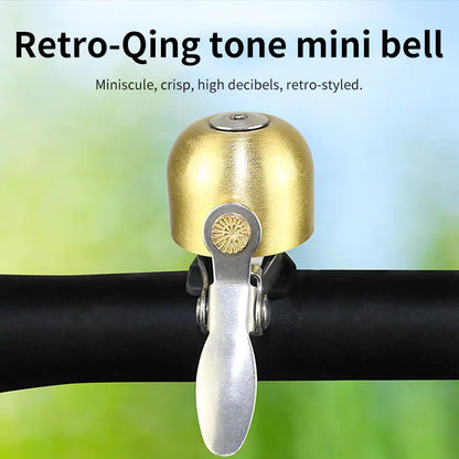 Vintage Bike Bell with Clear Sound for Mountain & Road
