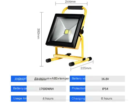 Rechargeable 10W Portable Camping Light