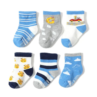 Cartoon Non-Slip Anti-Drop Socks for Toddlers