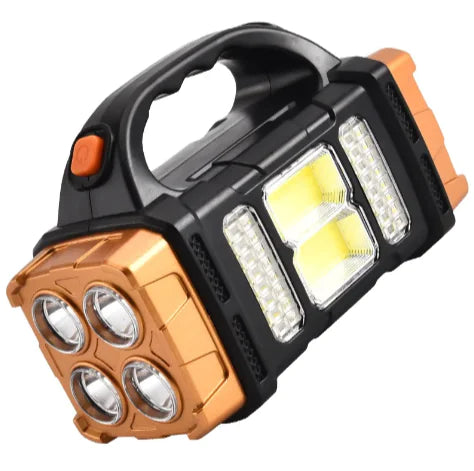 Solar Dual-Head Emergency Light
