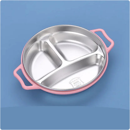 Deep Grid Kids Plate