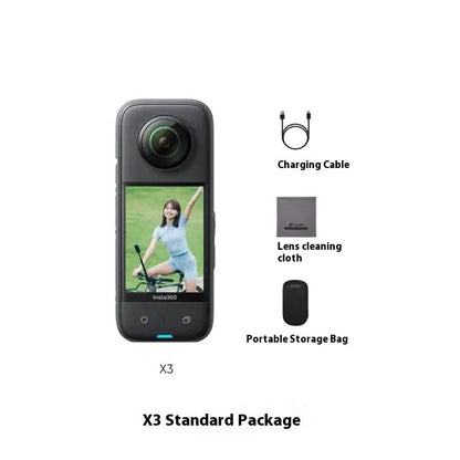 5.7K 360° Action Camera with Stabilization