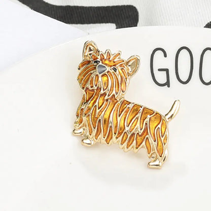 High-End Fashion Lion Brooch - Animal Apparel Accessory