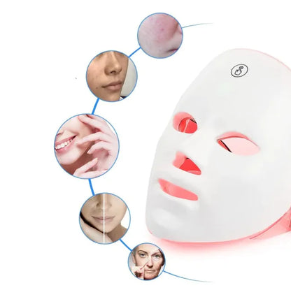 Colorful LED Skin Rejuvenation Facial Device