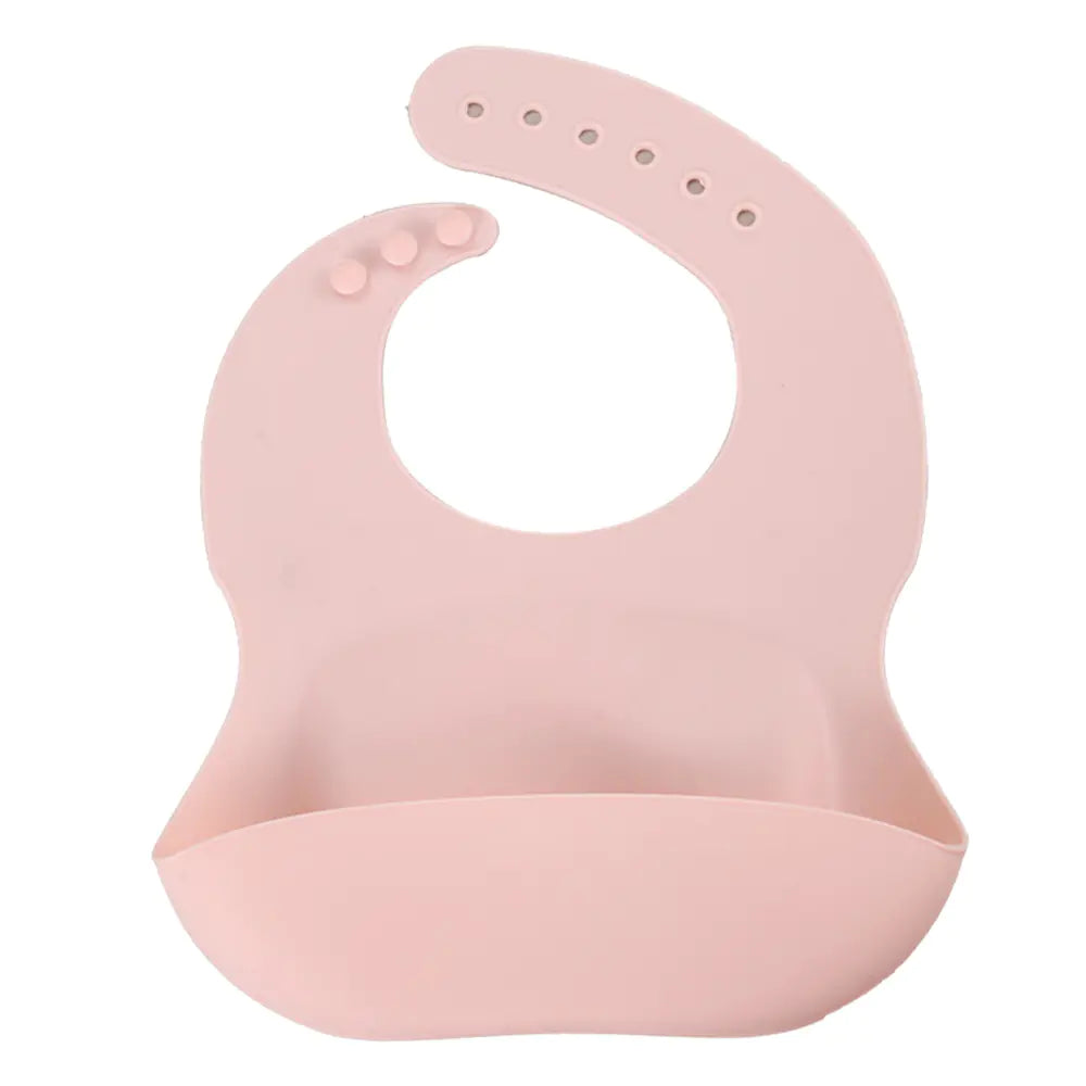 Silicone Bib for Babies - Waterproof and Easy Clean