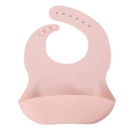 Silicone Bib for Babies - Waterproof and Easy Clean